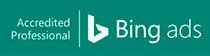 Bing ads accredited logo